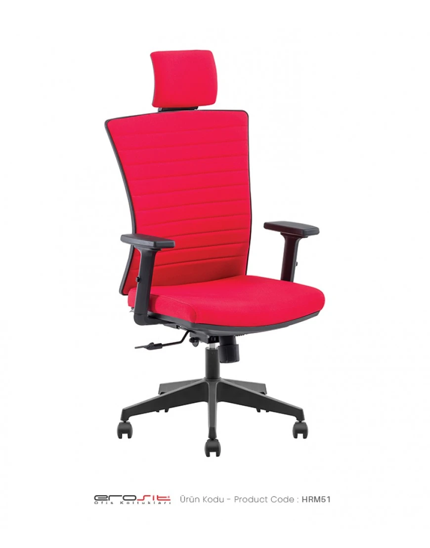 Erosit HARMONY PLASTİK AYAK (AYARLI KOL) DERİ DÖŞEMELİ · HRM51 katalog görseli